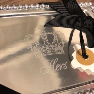 His & Her Trays Engraved Trays